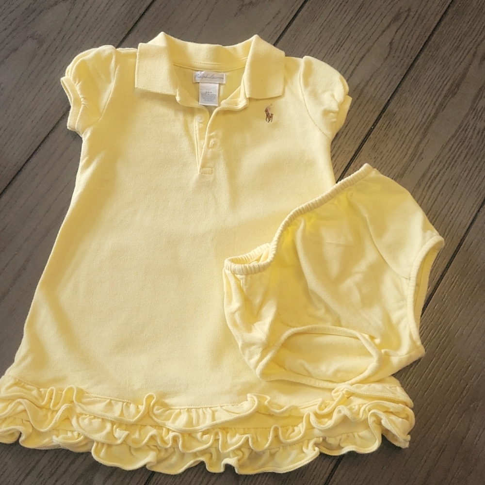 Infant Girls Ralph Lauren Dress sz 24 months like new
